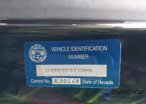 2020 GMC Sierra 2500Hd 4Wd Standard Bed At4 из США, поврежденный, VIN 1GT49PEY7LF334946